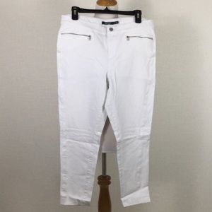 Lauren Ralph Lauren white tapered chinos - so cute